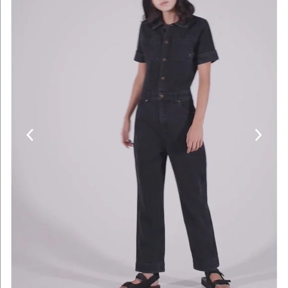 Trendy Afends 💯% organic cotton denim jumpsuit - Picture 2 of 16